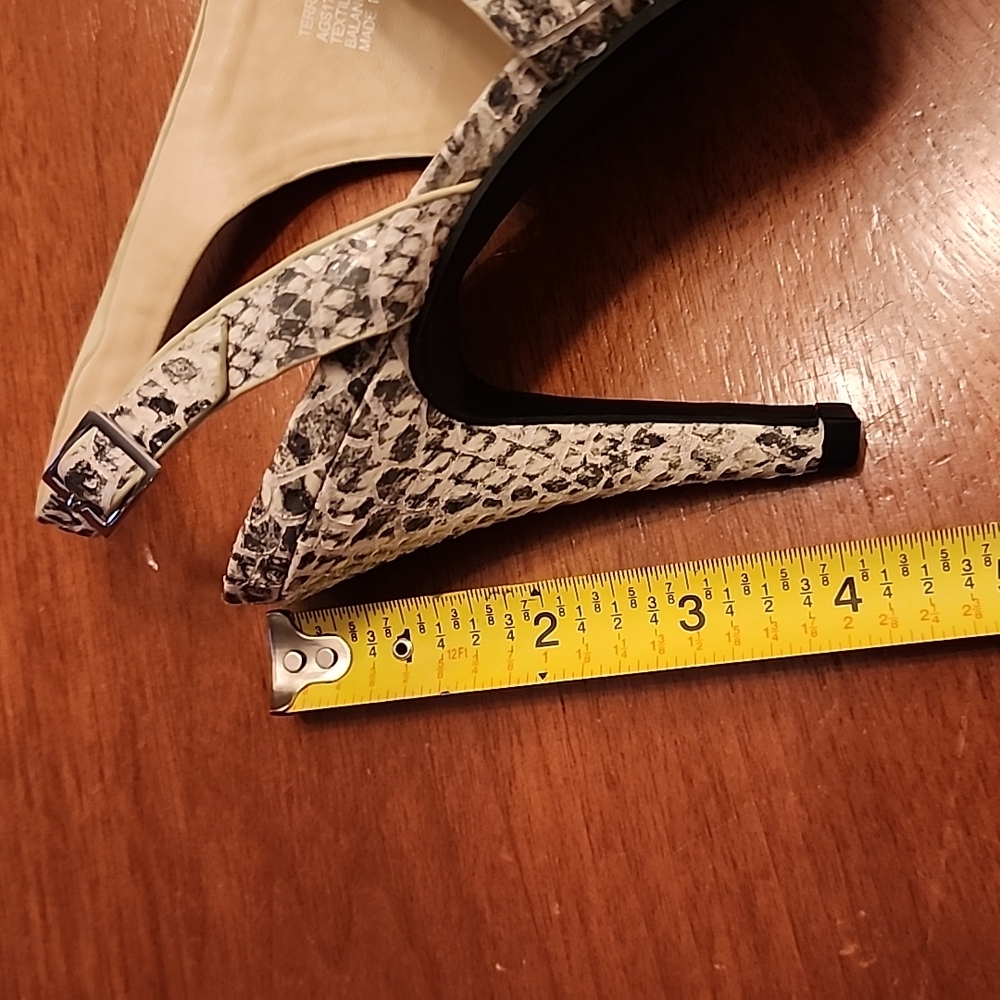 The Limited Python Sling Back Heels!! So Pretty! - image 5